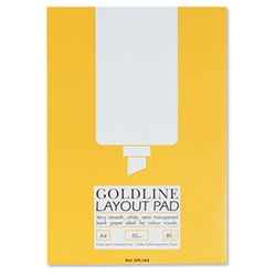 Goldline Layout Pad A4 50gsm [80 Sheet]
